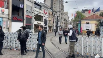 Taksim Meydanı ve etrafında "1 Mayıs" önlemleri