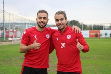 Tek yumurta ikizi gurbetçi futbolcular Samsunspor’da birleşti