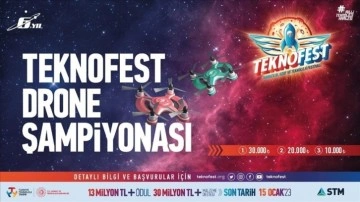 TEKNOFEST Drone Şampiyonası'na müracaatlar 15 Ocak'ta sona erecek