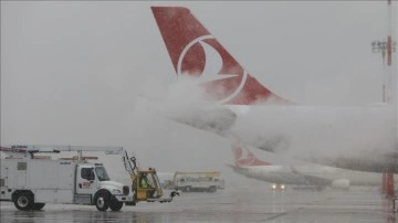 THY'den yolculara kar dolayısıyla sefer iptali uyarısı