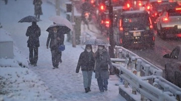 Tokyo'da dip kar yağışı sonrası 200'den çok isim hastaneye kaldırıldı