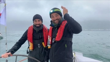 Tolga ve Atilla Gökova kardeşler, yelken tekneyle Türkiye'deki denizleri aşacak
