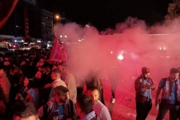 Trabzonspor'un şampiyonluğu Başkentte coşkuyla kutlandı