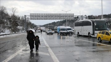 Trakya ve Anadolu'dan İstanbul'a taşıt girişi başladı