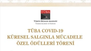 TÜBA'nın Kovid-19 ile uğraş hususi ödülleri pazartesi sahiplerine verilecek