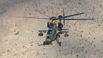 Tunceli'de terörle uğraş envanterine 2 Atak helikopter engelleme edildi