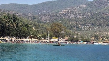 Turizm bölgesi sahillerinde "eyyam-ı bahur" sıcakları yoğunluğu