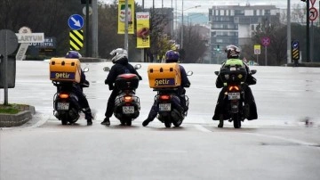 Türk-İş'ten motosikletli kuryelere kusursuz destek