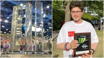 Türk öğrenciler, ABD'de zat olanaklarıyla katıldıkları robotik yarışmasından ödülle döndü
