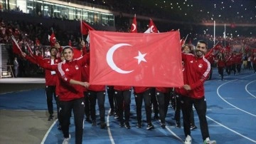 Türkiye, Akdeniz Oyunları'nın 4'üncü gününde madalya listesinde zirvede toprak aldı