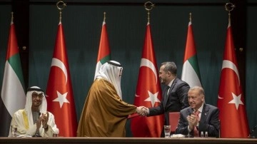 Türkiye ile Birleşik Arap Emirlikleri ortada 13 geçim imzalandı