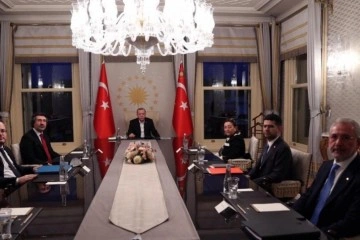 Türkiye Varlık Fonu Yönetim Kurulu Cumhurbaşkanı Erdoğan’ın başkanlığında toplandı