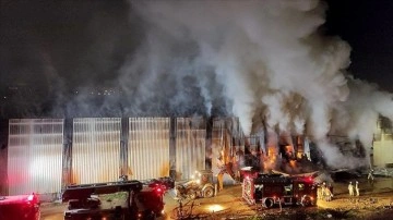 Tuzla'da art dönüşüm tesisinde yangın
