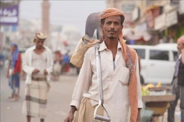 Yemenli gündelik işçiler, açlıkla uğraş ediyor