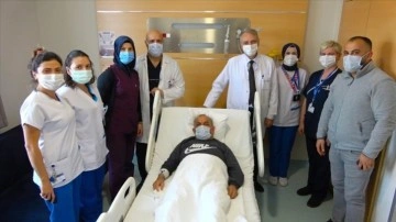 Zonguldak'ta şah damarında ur belirleme edilen parasız ameliyatla sağlığına kavuştu